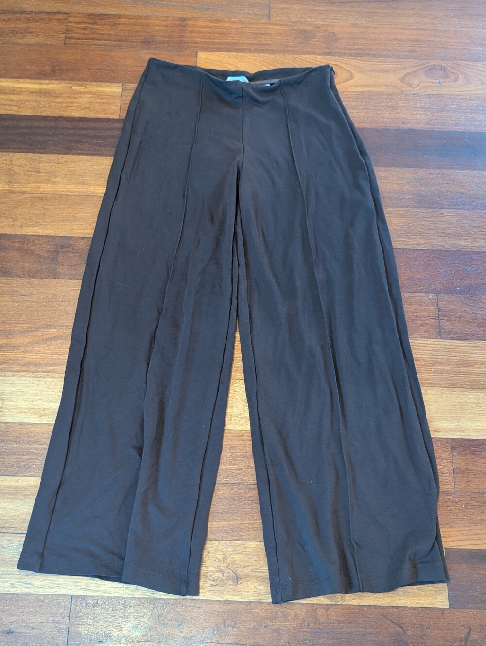 Marcella Wide-Leg Brown Pants